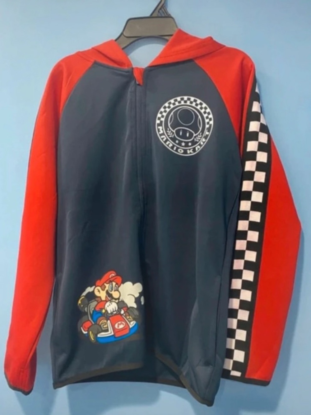 Mario Kart Boys active jacket size 10/12